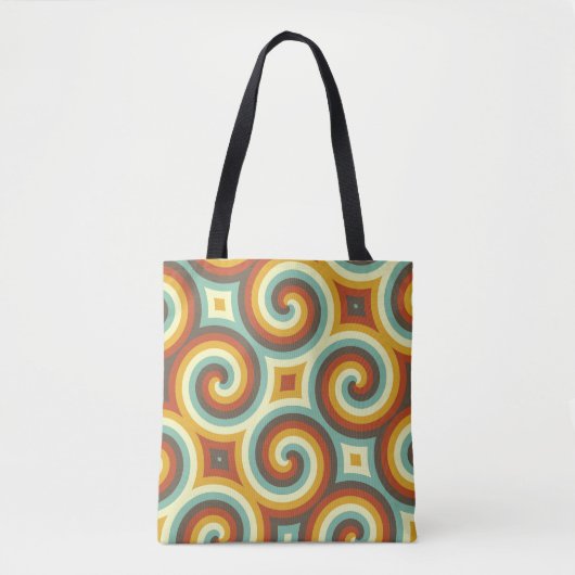 trillingsspiralen tote bag (Voorkant)