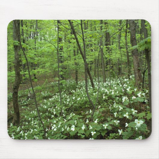 Trillium Heaven Mousepad Muismat (Voorkant)
