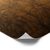 Trillium Lake Double Exposure Poster (Hoek)