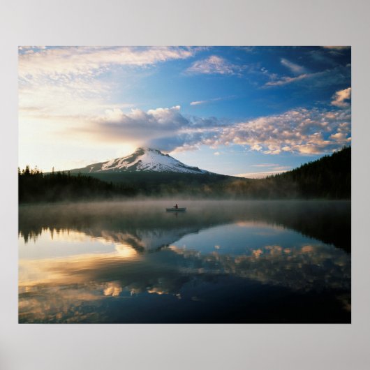 Trillium Lake | Mount Hood National Forest, OR Poster (Voorkant)