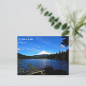 Trillium Lake, OR Briefkaart (Staand voorkant)