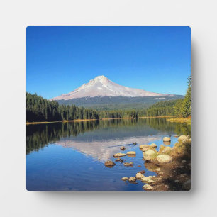 Trillium Lake, OR Fotoplaat