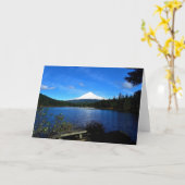 Trillium Lake, OR Kaart (Gele Bloem)