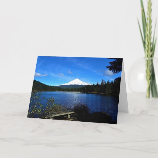 Trillium Lake, OR Kaart (Voorkant)