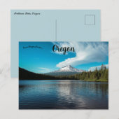 Trillium Lake Oregon Briefkaart (Voorkant / Achterkant)