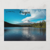 Trillium Lake Oregon Briefkaart (Voorkant)