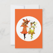 Trillium Tiger-Lily Fantasiefeestartikelen Bedankkaart (Achterkant)