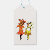 Trillium tijger-lelie grillige bloem partij leveri cadeaulabel (Achterkant)