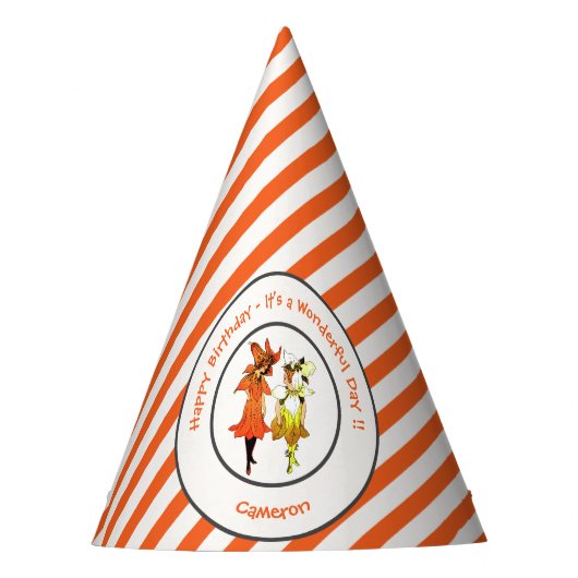 Trillium tijger-lelie grillige bloem partij leveri feesthoedjes (Voorkant)