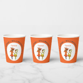 Trillium tijger-lelie grillige bloem partij leveri papieren bekers