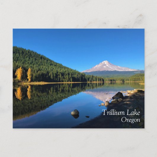 Trilliummeer, Oregon Briefkaart (Voorkant)