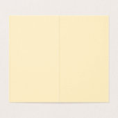 Trilliums 2x3.5 CADEAU KAART Visitekaartje (Binnenkant ongevouwen)