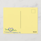 TRILLIUMS BRIEFKAART (Achterkant)