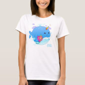 Trilly en Narwhal T-shirt (Voorkant)