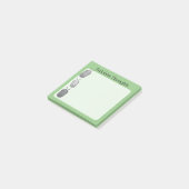 Trilobiet Gedachten - Prehistorisch Fossiel Post-it® Notes (Schuin)