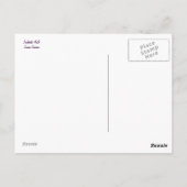 Trilobite-Briefkaart Briefkaart (Achterkant)