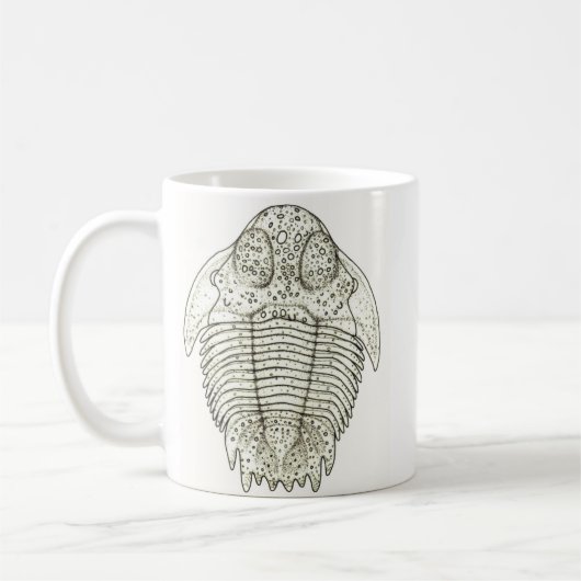 Trilobite Coffee Mok (Links)