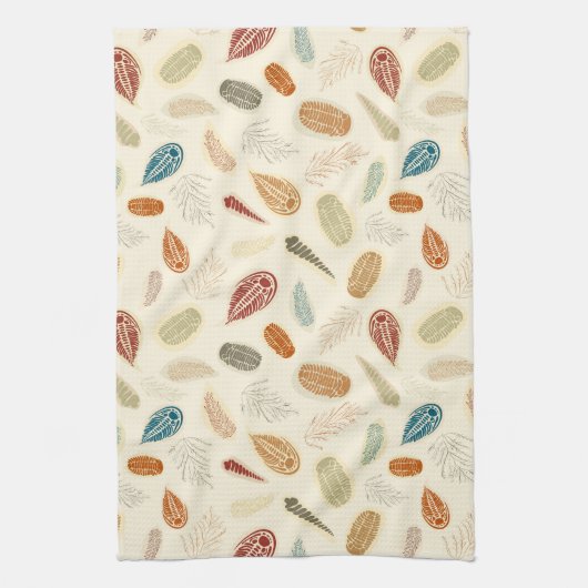 Trilobite Dig Theedoek (Verticaal)