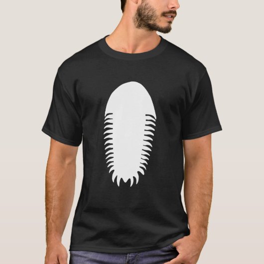 Trilobite Fossil Geology Geologist Paleontoloog T-shirt (Voorkant)