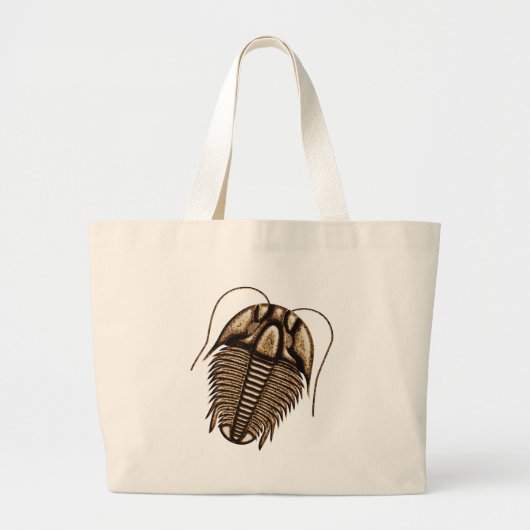 Trilobite Grote Tote Bag (Voorkant)