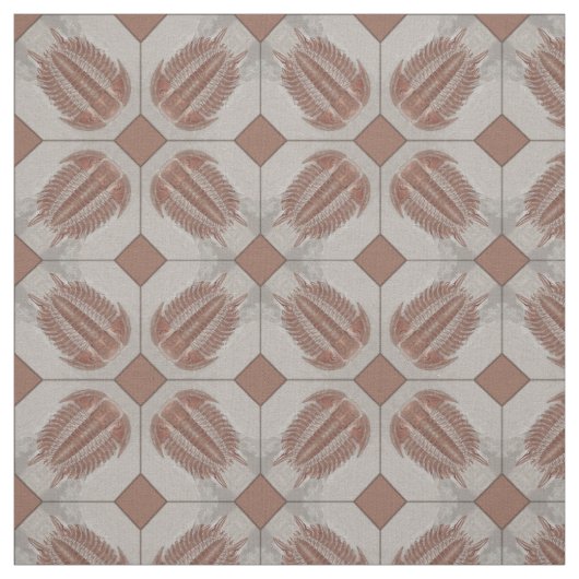 Trilobite Tile Stof (Swatch)