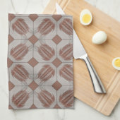 Trilobite Tile Theedoek (Quarter Fold)