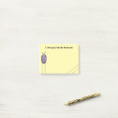 Trilobite Trackway - Bericht van het Paleozoïcum Post-it® Notes (Op bureau)