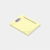 Trilobite Trackway - Bericht van het Paleozoïcum Post-it® Notes (Schuin)