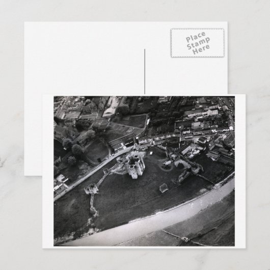 Trim Castle Aerial uitzicht, Co. Meath Ierland Briefkaart (Voorkant / Achterkant)