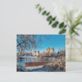 Trim Castle in Winter Briefkaart (Staand voorkant)