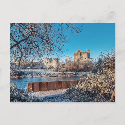 Trim Castle in Winter Briefkaart (Voorkant)