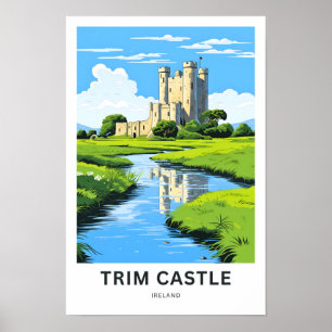 Trim Castle Ireland Reisprint Poster
