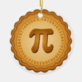 Trim de Boom met Pi Keramisch Ornament (Voorkant)
