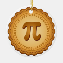 Trim de Boom met Pi Keramisch Ornament