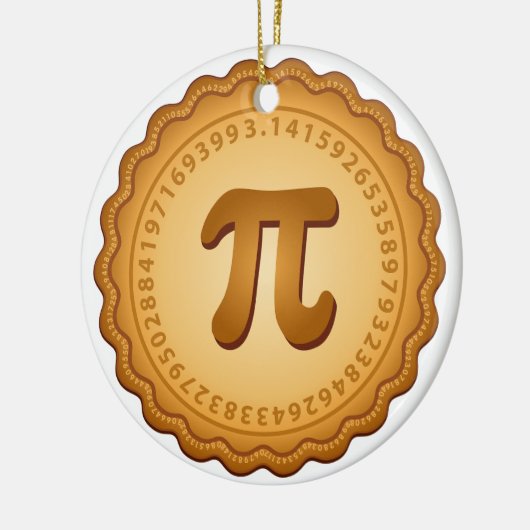 Trim de Boom met Pi Keramisch Ornament (Links)