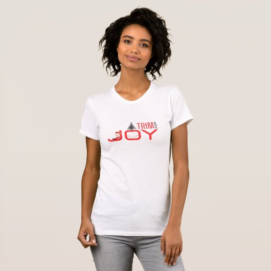 Trim for Joy T-shirt (Voorkant volledig)