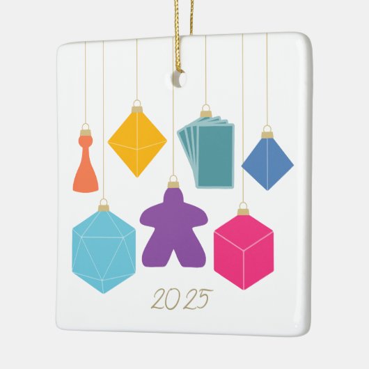Trim the Tree with Board Games Ceramic Ornament (Links)