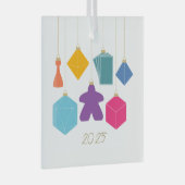 Trim the Tree with Board Games Glass Ornament (Voorkant Rechts)