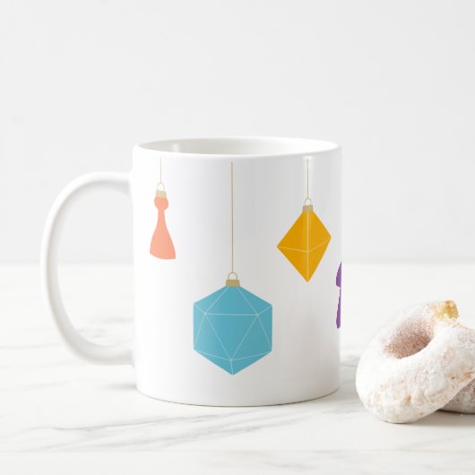 Trim the Tree with Board Games Mug Koffiemok (Met donut)