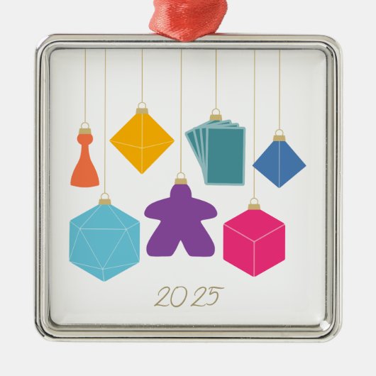 Trim the Tree with Board Games Premium Ornament (Voorkant)