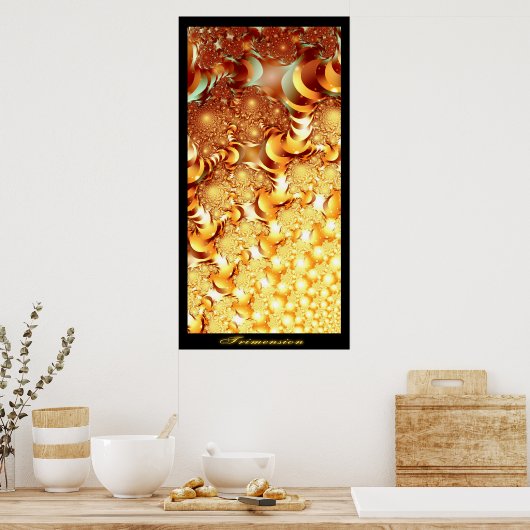 Trimensie Poster (Keuken)