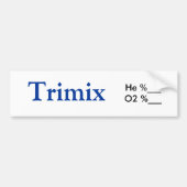 Trimix Tank Sticker (Voorkant)