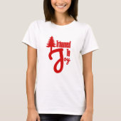 Trimmed to Joy T-shirt (Voorkant)