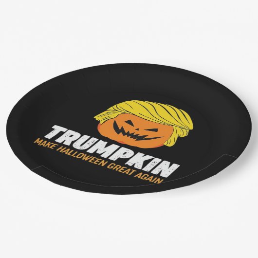 Trimpkin maakt Halloween weer geweldig Papieren Bordje (Gekanteld)