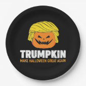 Trimpkin maakt Halloween weer geweldig Papieren Bordje (Voorkant)