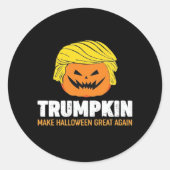 Trimpkin maakt Halloween weer geweldig Ronde Sticker (Voorkant)