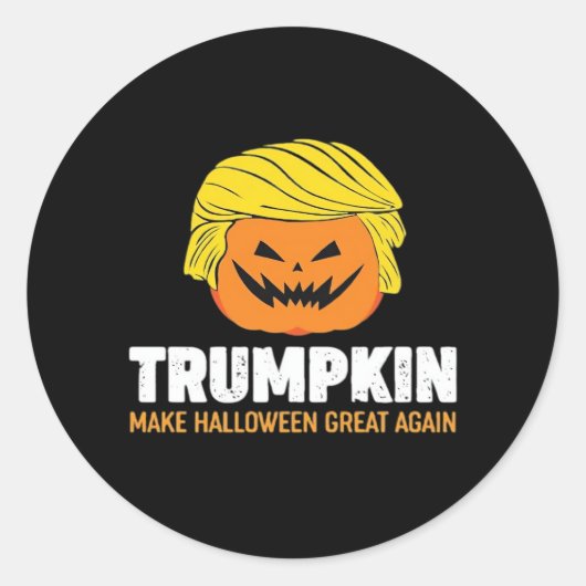 Trimpkin maakt Halloween weer geweldig Ronde Sticker (Voorkant)