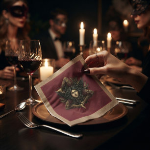 Trinacria Barokke Halloween Papieren Servet