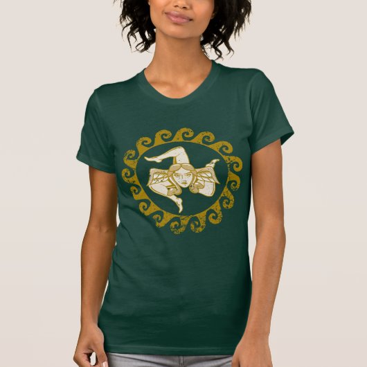 Trinacria Gold t-shirt (Voorkant)