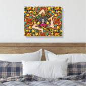 Trinacria Sicilia Canvas Afdruk (Insitu (Slaapkamer))